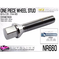 NICE WHEEL STUD & NUT 1 PIECE (LONG STUD) FOR BMW 7 SERIES E38 1995-2/2002 x1