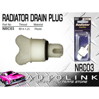 Radiator Drain Plug Plastic M14-1.25 for Nissan Pulsar N12 Turbo 1983-1987 