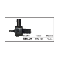 NICE PRODUCTS NRC09 RADIATOR DRAIN PLUG PLASTIC THREAD M12 x 1.25