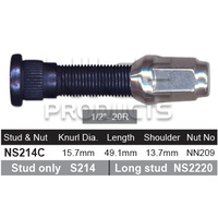 NICE NS214C WHEEL STUD & NUT FOR