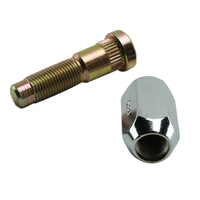 Nice Wheel Stud & Nut Front Rear for Saab 95 Series 1971-1973