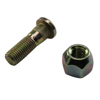 Nice Wheel Stud & Nut for Mazda 121 3/1986-1997 (Front / Rear) NS372