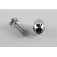 NICE NS385D WHEEL STUD & NUT M12 x 1.5 FRONT FOR RODEO RA STEEL WHEELS 03 – 09
