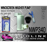 WINDSCREEN WASHER PUMP FOR NISSAN PATHFINDER R50 1995 - 2002 2 PIN NWP340 x1