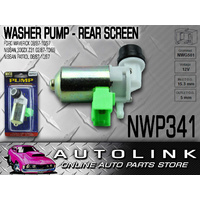Nice NWP341 Rear Window Washer Pump for Nissan Patrol 1987-1997 2 Pin Plug