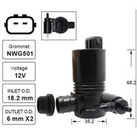 Nice NWP381 Windscreen Washer Pump for Nissan Micra 2007 - 2010