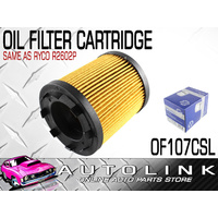 SILVERLINE OF107CSL OIL FILTER FOR HOLDEN ASTRA AH TS 2.2lt 4CYL Z22# 2001 - 2009 