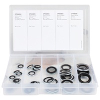 OEX ORX7002 A/C AIR CON SEALING WASHER KIT FOR R134A R12 GM HOLDEN 50 PIECE