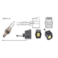 NTK OZA571-C1 Oxygen Sensor Right for Jeep JK Wrangler 3.8L V6 2007 - 2012