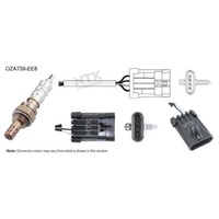 NTK OZA739-EE8 Oxygen Sensor 4 Wire 350mm Cable - Check App Below