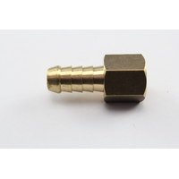 TUBEFIT BRASS FEMALE TAILPIECE 1/2" HOSE x 3/8" BSP ( P10-0806 )