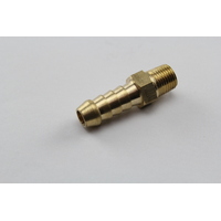 TUBEFIT BRASS MALE TAILPIECE 5/16" HOSE x 1/8" BSP MALE THREAD ( P3-0502 ) x1