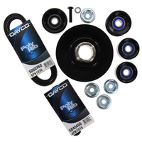 Underdrive Pulley Balancer Kit for HSV VT VX VY VZ Clubsport Senator 5.7L 6.0L
