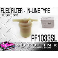 SILVERLINE PF1033SL FUEL FILTER FOR TOYOTA HIACE SAME AS RYCO Z498 8mm x 10mm