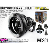 2-in-1 18 LED Camping Fan Light Combo Flashlight and Ceiling Fan for Outdoor