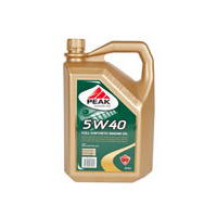 PEAK FULL SYNTHETIC ENGINE MOTOR OIL 5W-40 5L PKEF540005