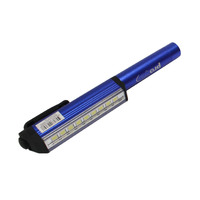 PROLYTE 9 LED ALUMINIUM POCKET LIGHT - BLUE 160mm - 220 LUMENS PLL912 BLUE