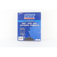 Patriot PSS100GL Wet & Dry Sanding Paper Sheet 100 Grit 230mm x 280mm x50