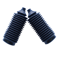 Power Steering Rack Boots 3mm Rubber w/ Zip Clamp & Tie for Holden VR V6 x2