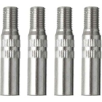 PROKIT RG2755 TYRE TUBE VALVE EXTENSIONS FOR CAR BIKE MOTORBIKE CHROME 31mm