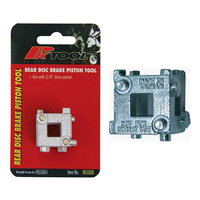 Rear Disc Brake Piston Tool - Use With 3/8″ Ratchet for Various Rear Calipers