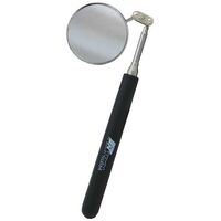 INSPECTION MIRROR - TELESCOPIC TYPE EXTENDS TO 910mm WITH PIVOTING MIRROR HEAD 