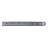 Pro-Kit 6″ Stainless Steel Metal Ruler - Perfect for Home or Trade (RG5108)