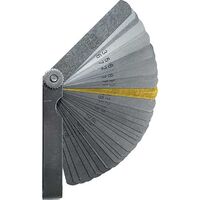 Prokit 32 Blade Feeler Gauge Set 0.038mm - 0.89mm with 0.254mm Brass Blade