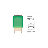 Nice RW110 Relay 4 Pin 12 Volt for Toyota Models 28300-16010
