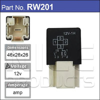 Nice RW201 Relay 4 Pin 12 Volt for Toyota Models 90987-02010 90980-87016