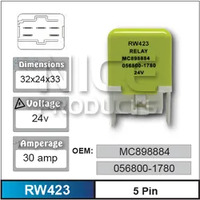Nice RW423 Relay 5 Pin 24 Volt 30 Amp MC898884 056800-1780