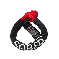 Saber OffRoad SBR-15KSSB Soft Shackle with Protective Sheath - 15,000kg