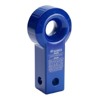 Saber OffRoad SBR-RFRH3B 20,000kg Blue Aluminium Recovery Tow Hitch Fits 50mm 2"