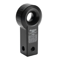 Saber OffRoad SBR-RFRH3BLK 20,000kg Black Aluminium Recovery Tow Hitch Fits 50mm 2"