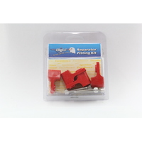 Eagle Lead Separator Fitting Kit Horizontal Red 4 Pack SFK-2R