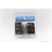 Eagle Lead Separator Fitting Kit Vertical Black 6 Pack SFK-3BK