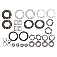 Front Swivel Hub + Wheel Bearing Seal Kit for Toyota Landcruiser BJ73 3B Diesel