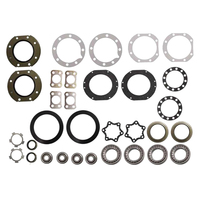Front Swivel Hub + Wheel Bearing Seal Kit for Toyota Hilux RN105 2.4L 4WD 22R