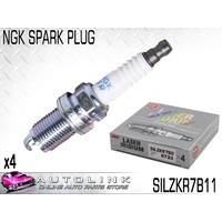 NGK SILZKR7B11 SPARK PLUGS FOR DODGE JOURNEY JC V6 2012 - ON SET OF 4