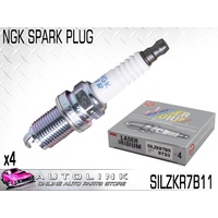NGK SILZKR7B11 SPARK PLUGS FOR JEEP WRANGLER JK 3.6L V6 2012 - ON SET OF 4