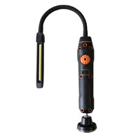 Exelite SLIMBENDY 500 / 140 Lumen Rechargeable Work Light Torch With 360 Magnet