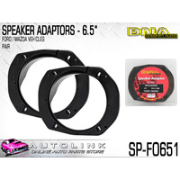 DNA SPEAKER ADAPTORS FOR FORD/MAZDA - 6.5" ROUND, 18mm HIGH (PAIR) SP-FO651