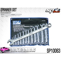 SP TOOLS 13PC SAE COMBINATION SPANNER SET WITH CASE ( SP10063 )
