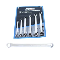 SP Tools SP10136 Double Ring Spanner Set - 40° Offset - Long - Metric - 6pc