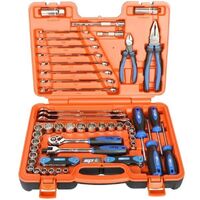 SP TOOLS 65PC 3/8’’DR TOOL KIT IN X-CASE FOR HOME / GARAGE ( SP51204 )