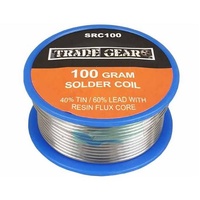 Resin Core Solder Roll SRC100 1.6mm Dia 40% Tin 60% Lead - 100g