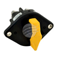Cole Hersee SW8801Y On Off 2 Position Yellow Battery Master Switch 12-48V 2,250 AMP