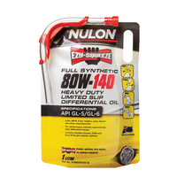 NULON SYN80W140-1E FULL SYNTHETIC EZY SQUEEZE 80W-140 LIMITED SLIP DIFF OIL 1L