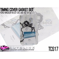 Timing Cover Gasket Set for Ford Falcon XR XT XW 289 302 351 Windsor V8 1966-70