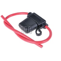THUNDER TDR05207 INLINE WATERPROOF BLADE FUSE HOLDER FOR STANDARD BLADE FUSE x1